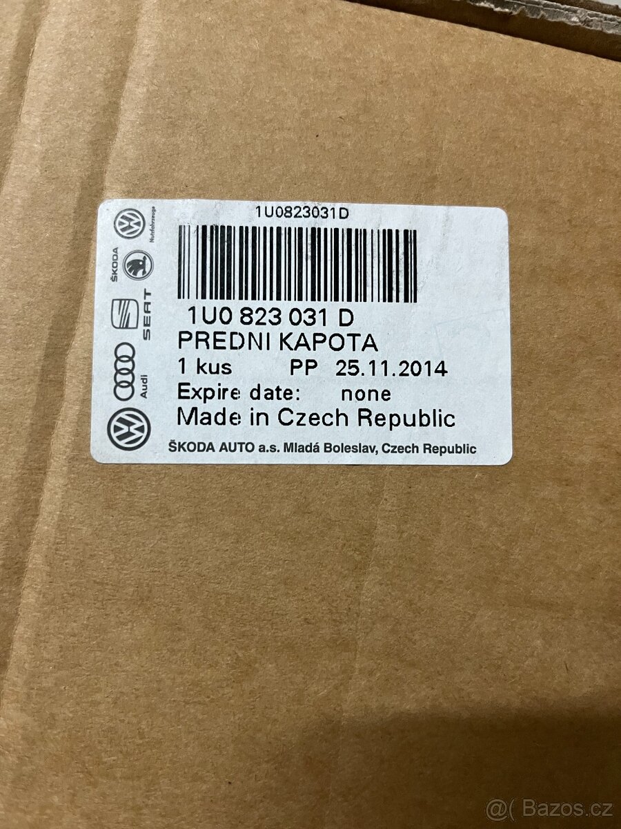 Přední kapota Škoda Octavia I - 3