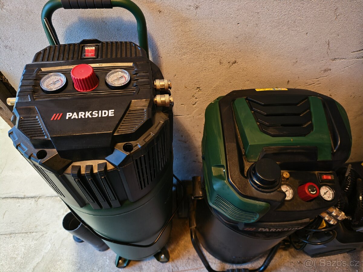 Parkside kompresory 50l - 3