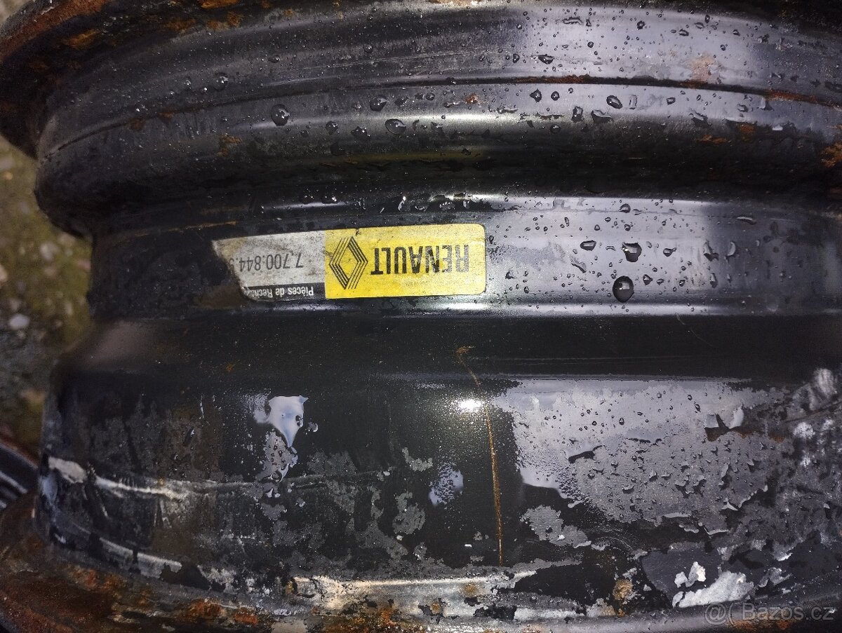Renault plechové disky vel. "14" - 3