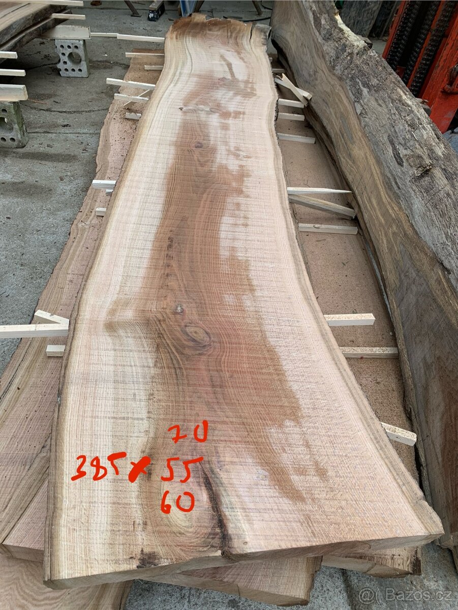 Dubové fošny tl 55mm - 3