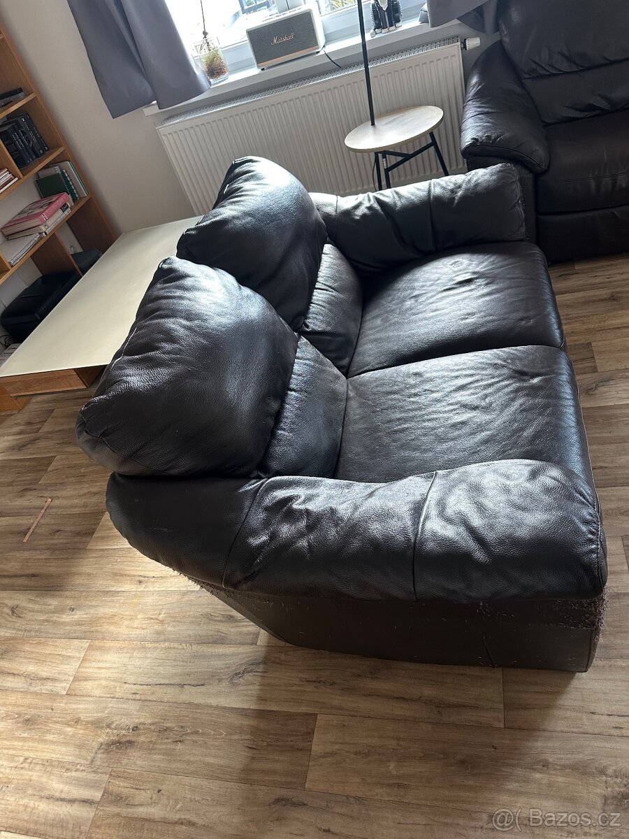 Prodám koženou soupravu gauče - 3