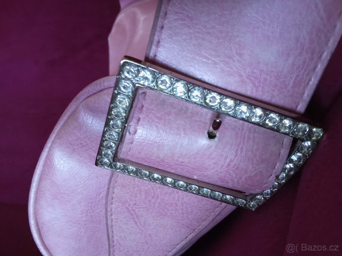 Dámská růžová kabelka - 3