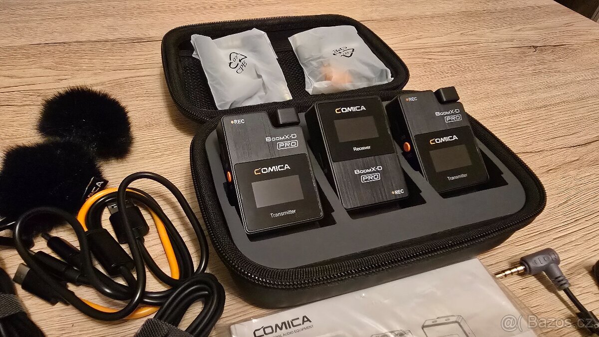 Comica BoomX-D PRO – bezdrátový mikrofonní systém - 3
