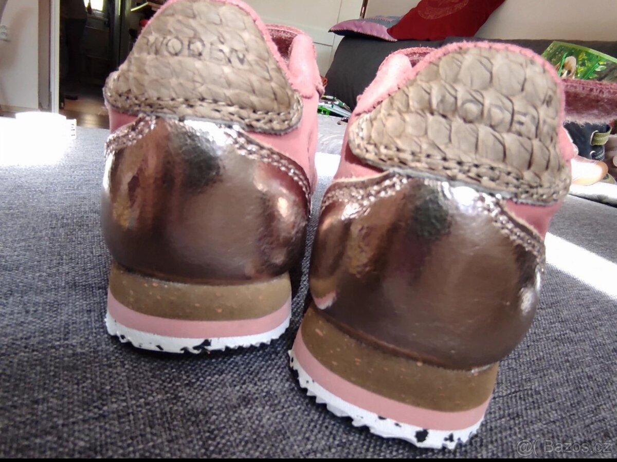 Dívčí tenisky na suchý zip. Woden - 3