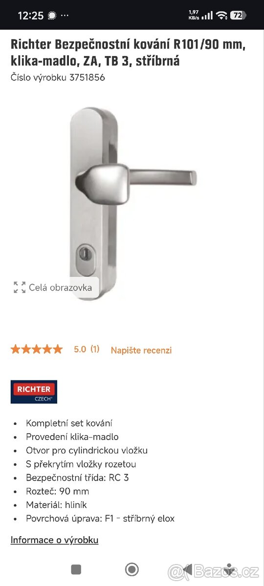Bezpečnostní kování - 3