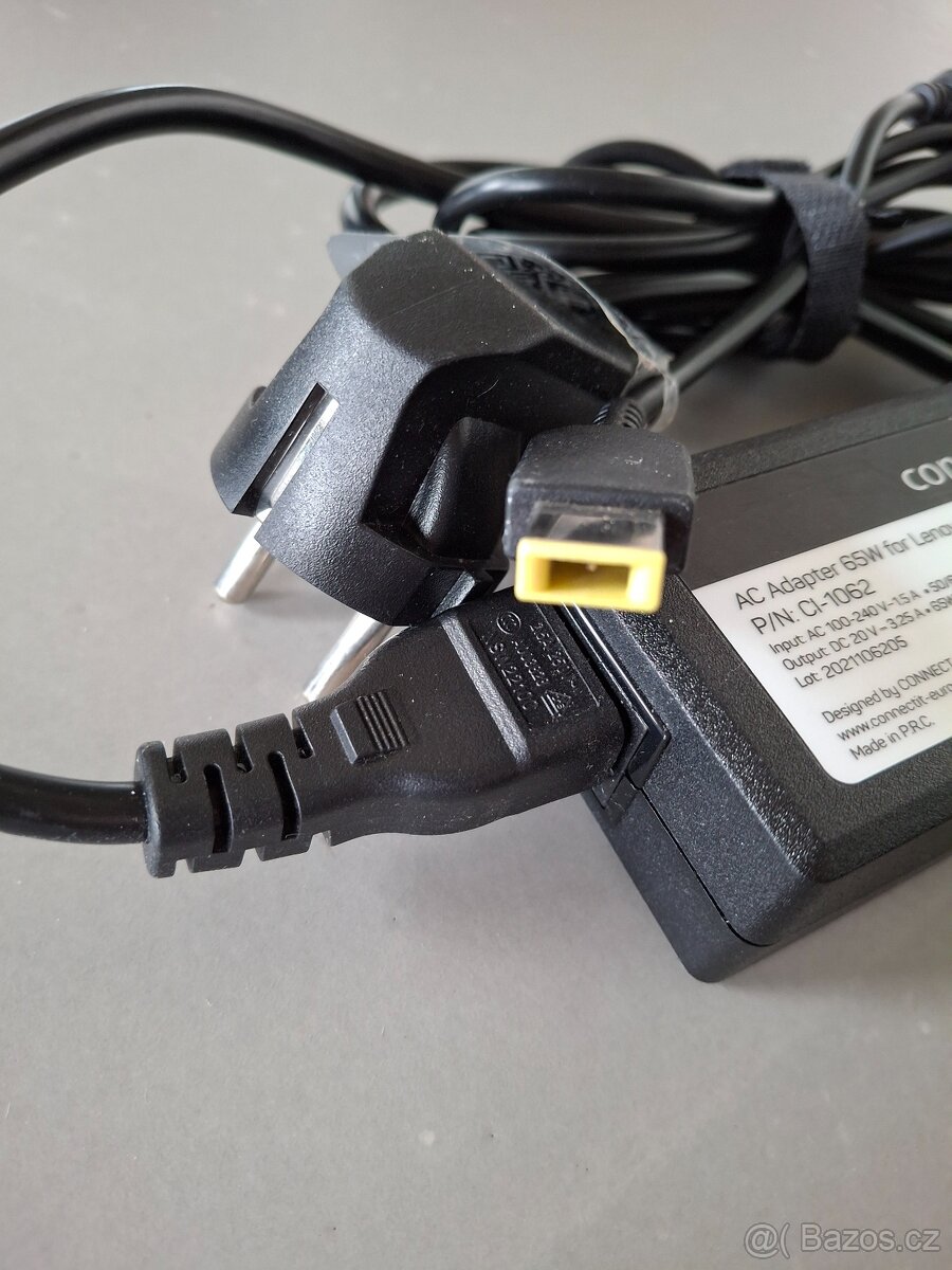 CONNECT IT Notebook Power Lenovo 65W - adaptér - 3