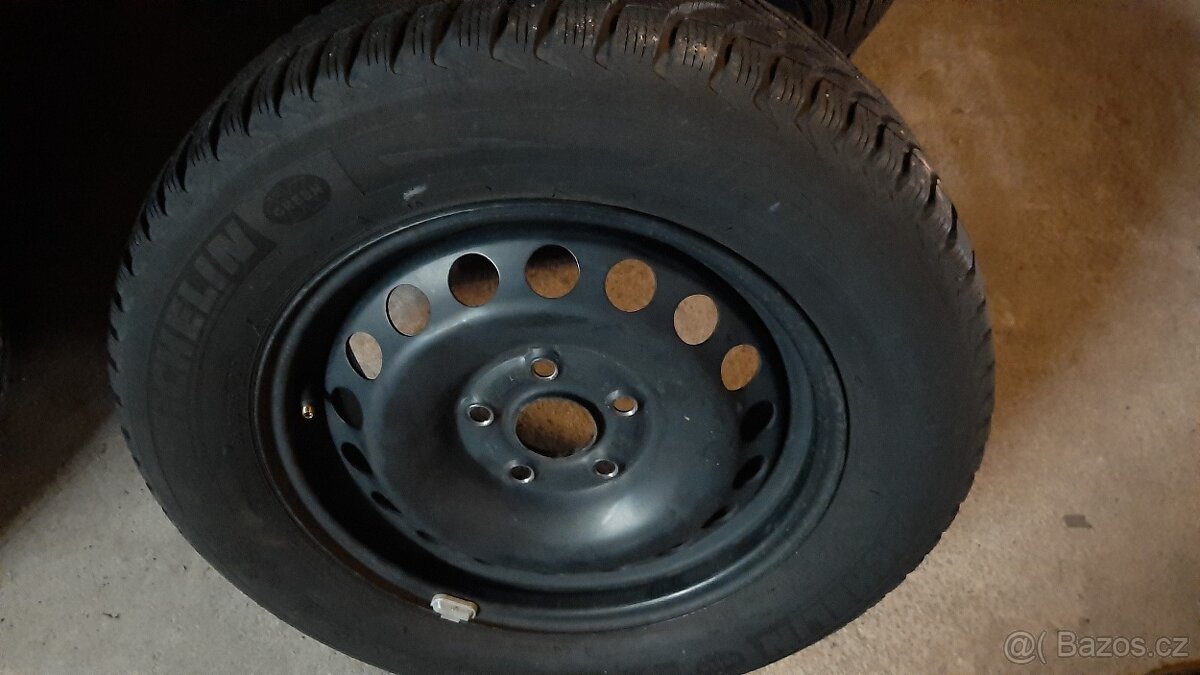 Disky-Pneumatiky zimní VW-škoda- 6Jx15 ET-47 5x112x57 - 3