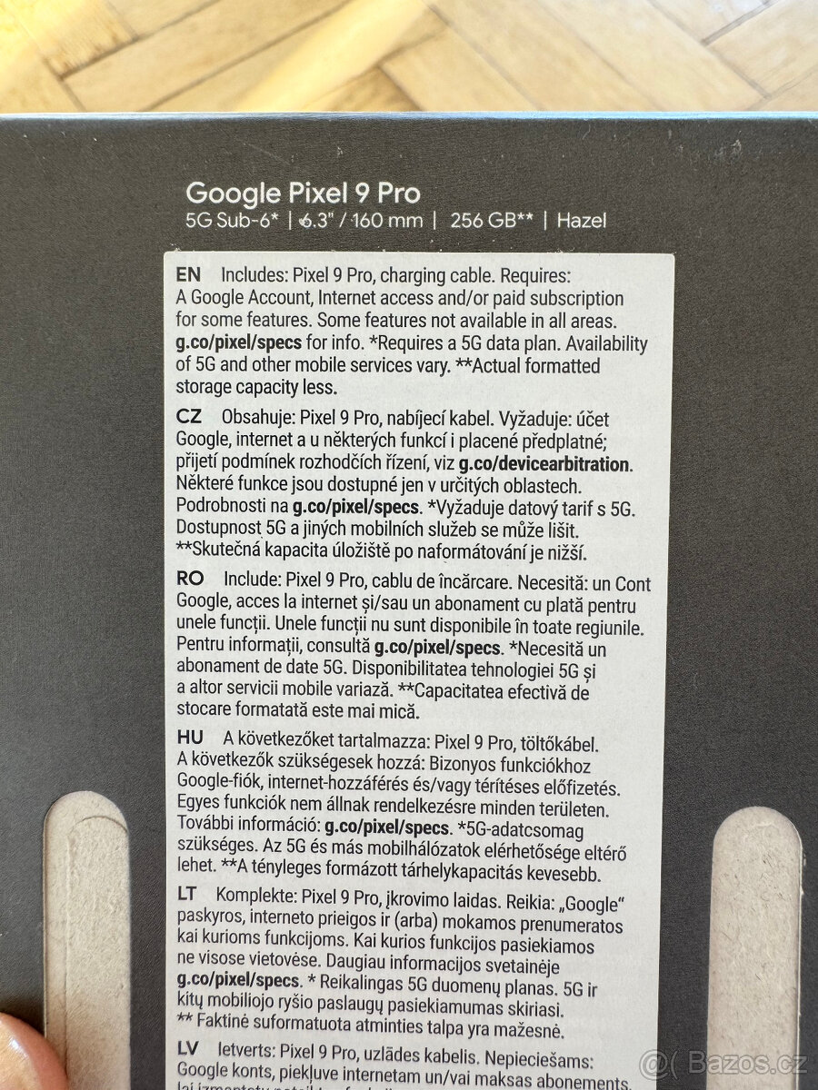 Mobilní telefon Google Pixel 9 Pro, 256 GB - 3