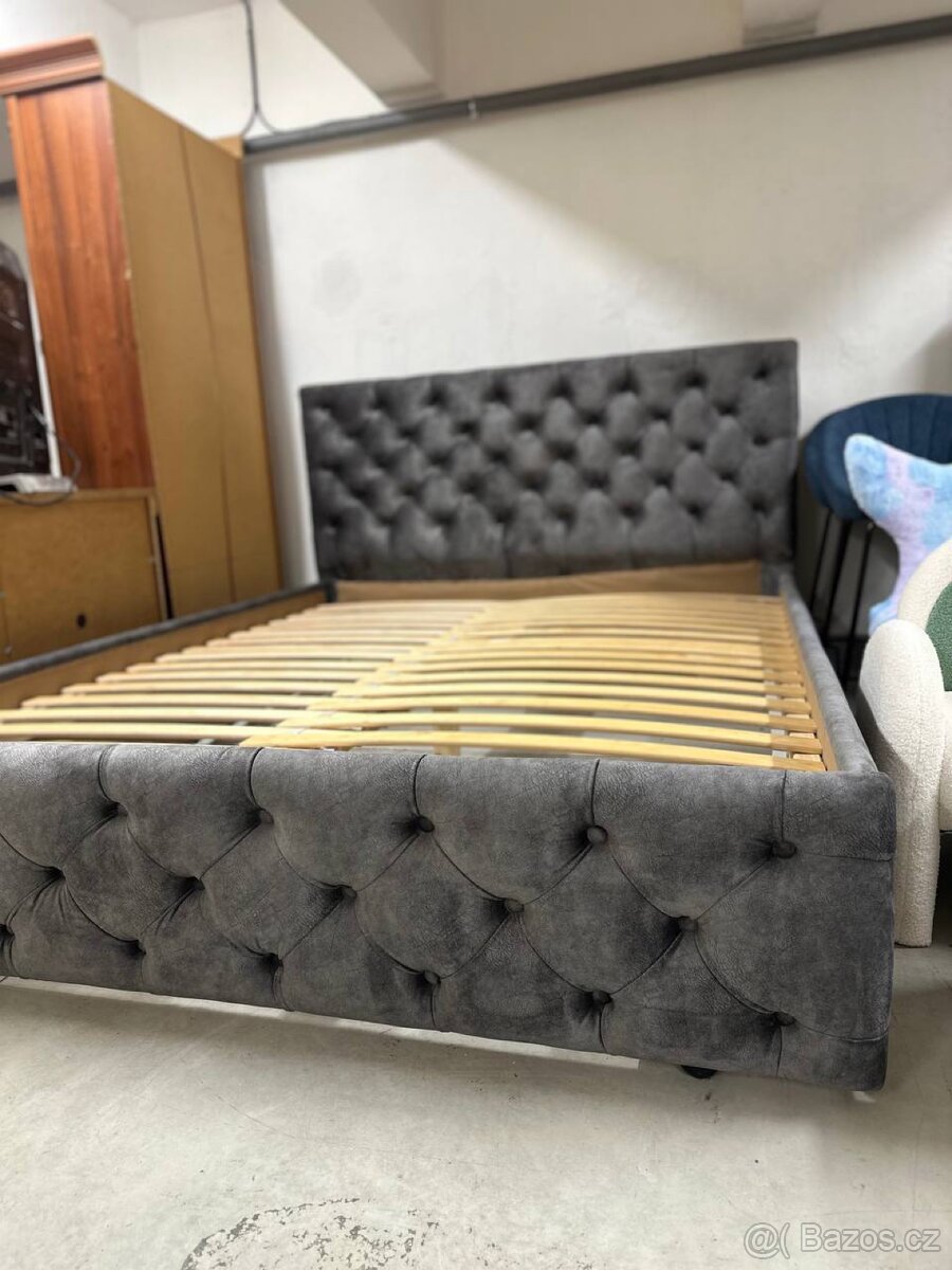 Nová postel 160×200 cm – 9 500 Kč - 3