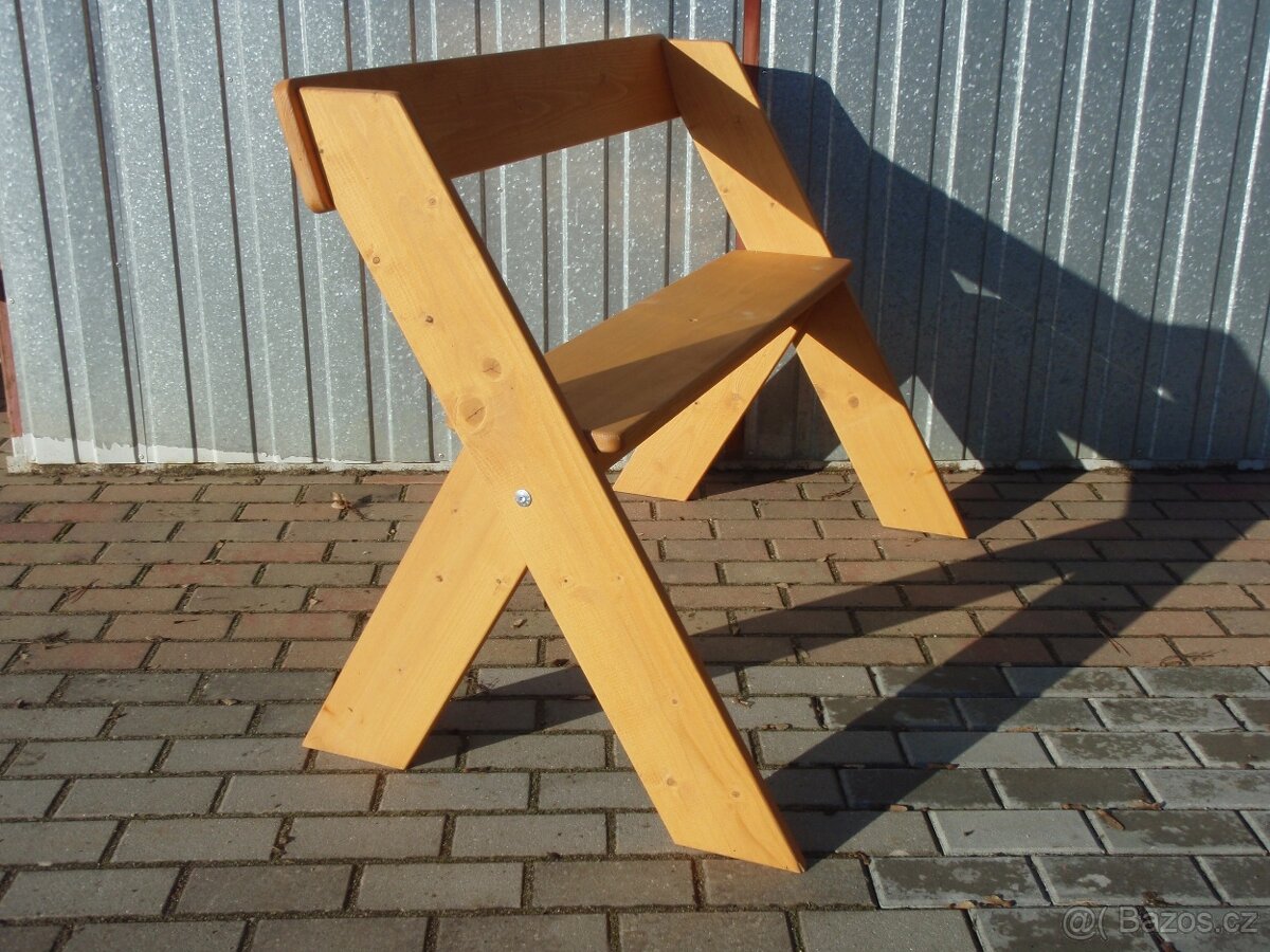 Dřevěná lavička - 3