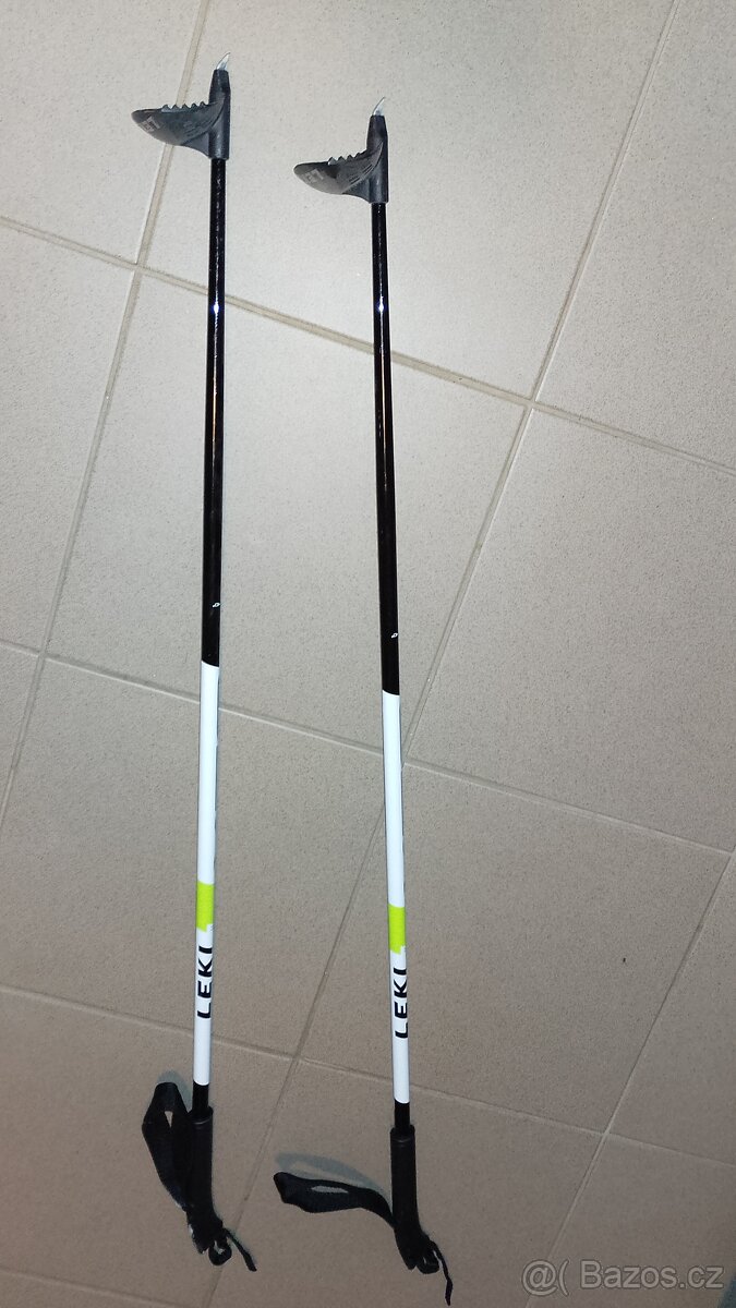 dětský běžecký set, běžky, hůlky, boty - 3