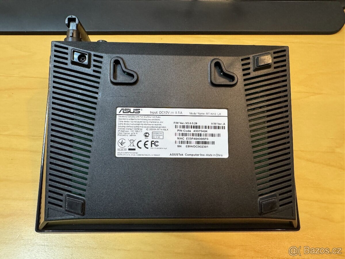 Router Asus RT-N10 LX - plně funkční, pěkný stav - 3