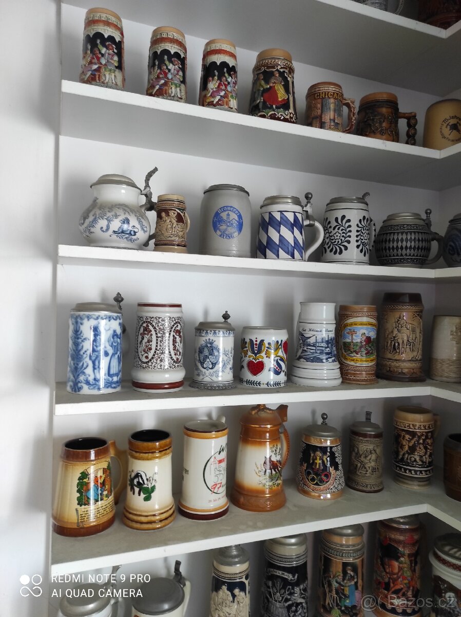 Pivní korbely možno i s rohovou poličkou 2 m ,2 x 0,90 - 3