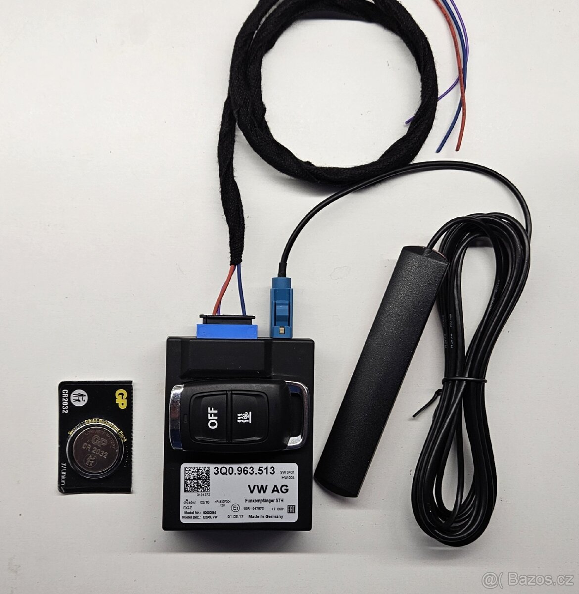 Webasto dálkové ovládání set MQB - 3