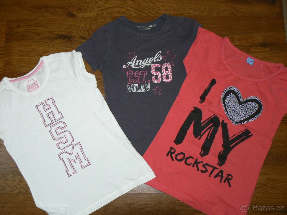 Trička, vel. 140 - 3