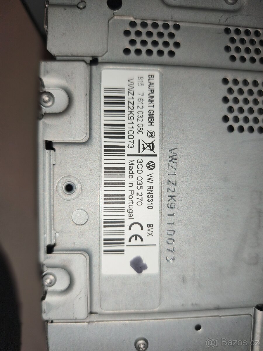 Autorádio škoda vw - 3