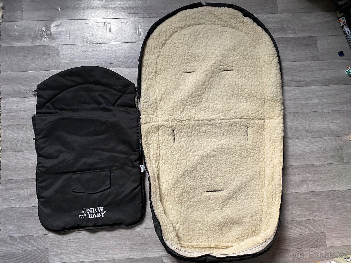 Zimní fusak New Baby černý - 3