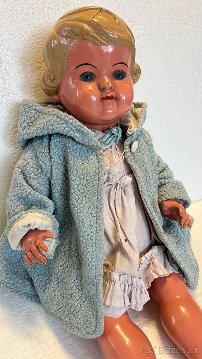 Stará celuloidová panenka - želva 49 - 3