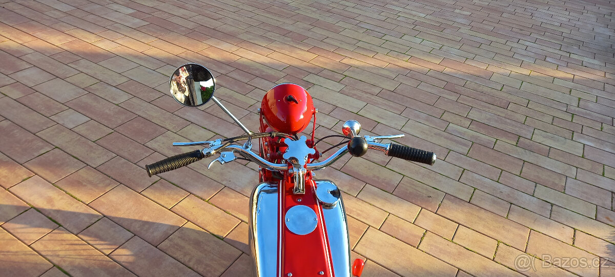 Jawa 250 Special rok výroby 1937, veteránské SPZ - 3