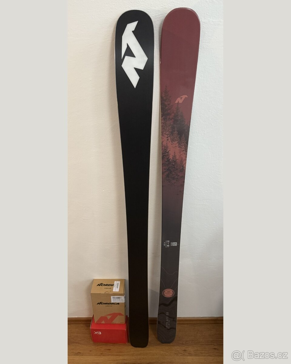 NOVÝ skialpový set Nordica Santa Ana 88 Unlimited (158)+ váz - 3