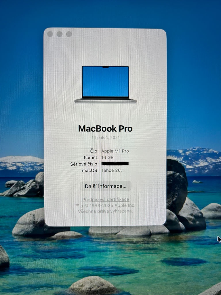 MacBook Pro M1 - 16 GB RAM, 512 GB SSD - 3