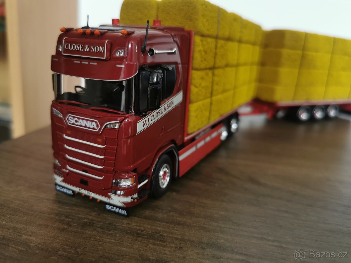 Modely nákladných áut 1:50 scania WSI,tekno - 3