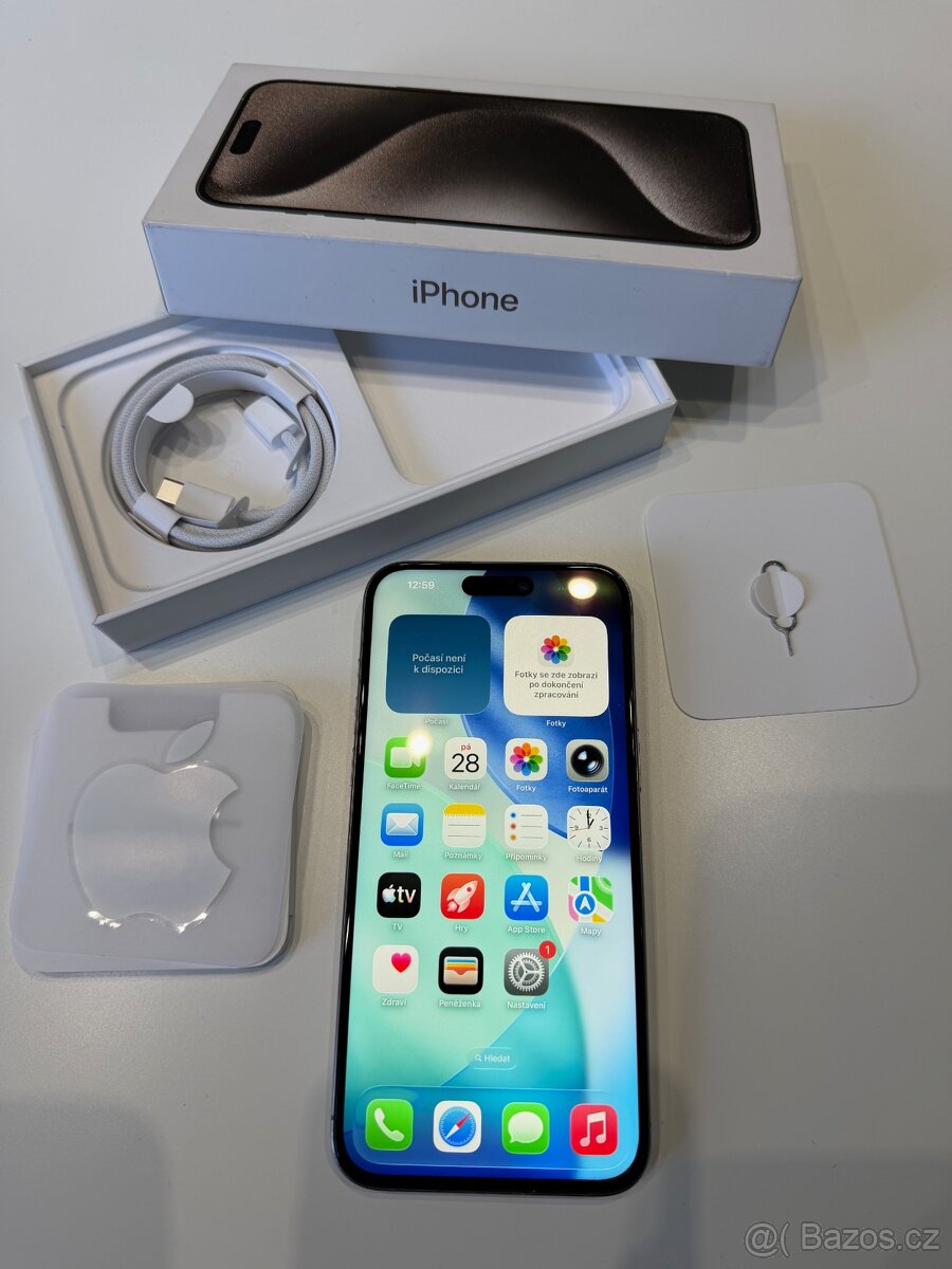 iPhone 15 Pro MAX 256 GB přírodní titan - 3
