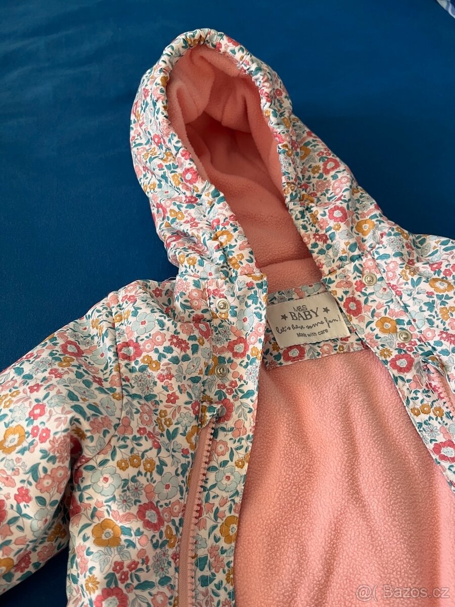 Dětská zimní kombinéza Marks&Spencer vel. 74 - 3