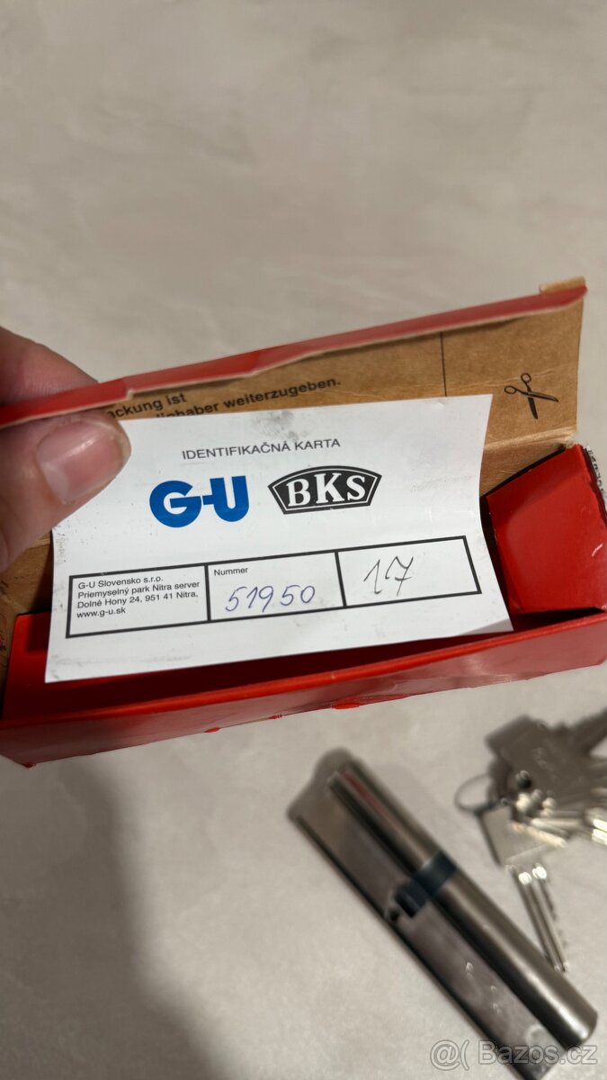 Cylindrická bezpečnostní vložka - 3