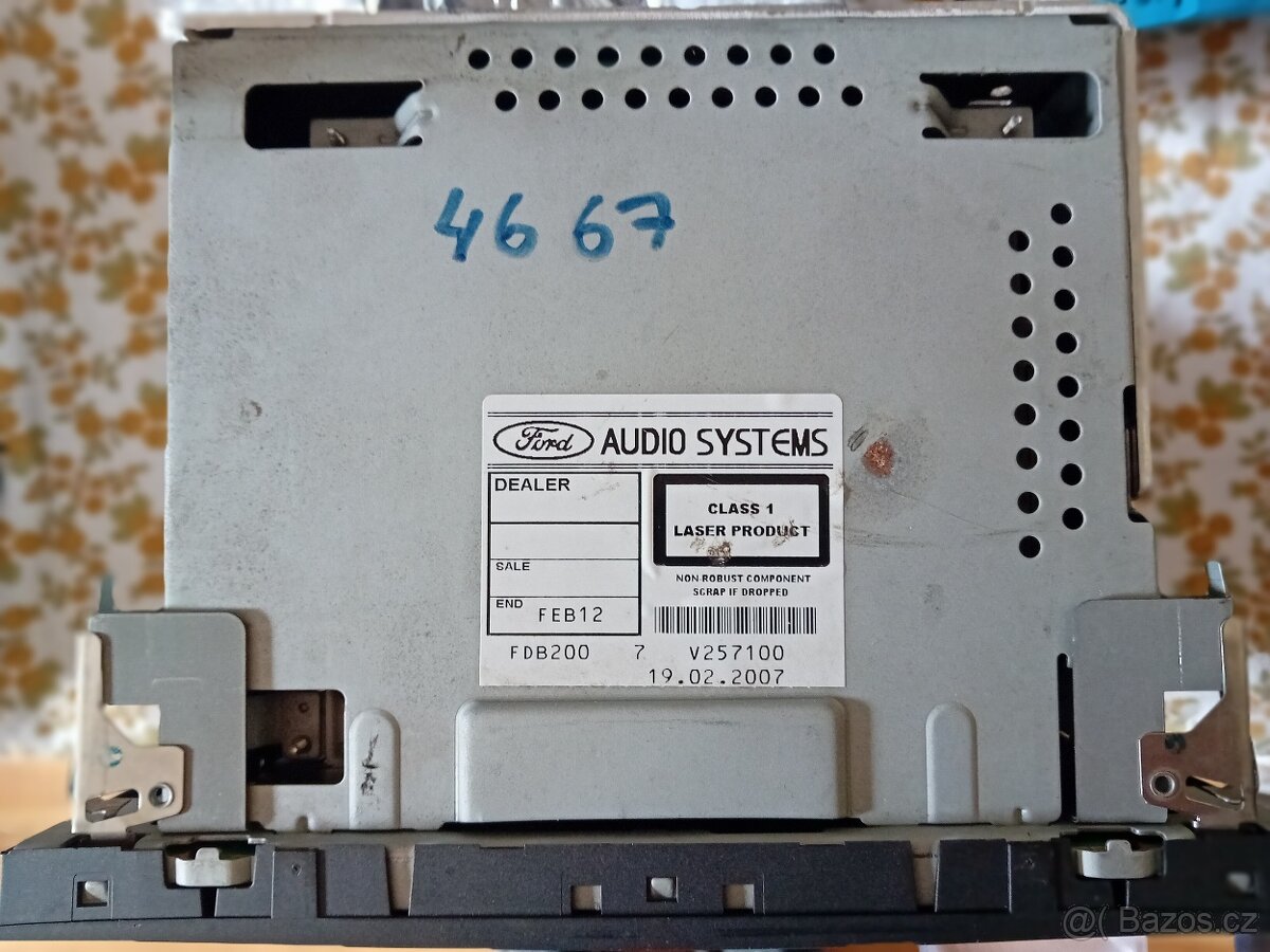 Autorádio Ford 6000 CD a Ford 1500 Rds - 3