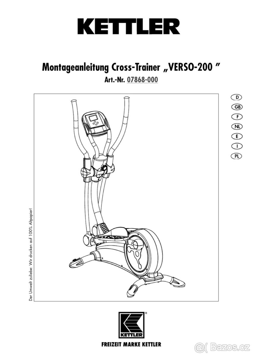 Eliptický trenažér Kettler - 3
