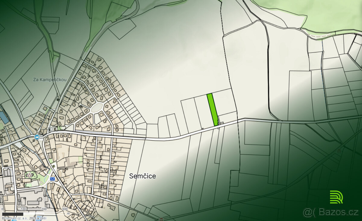 Prodej pozemku KÚ Semčice LV 169 - 3