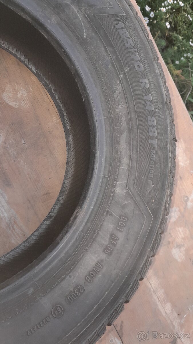 Nová zimní pneu 185/70R14 88T - 3