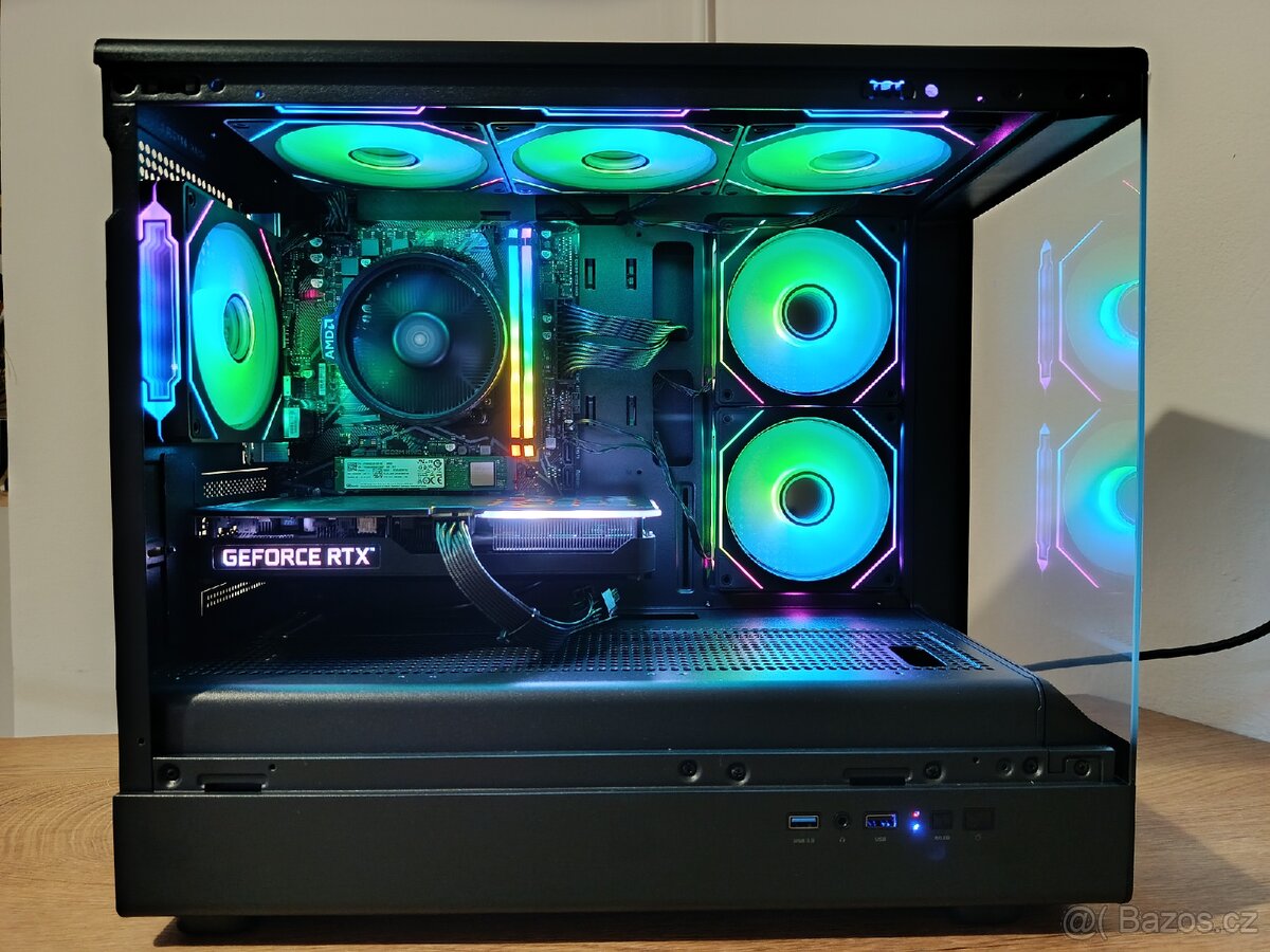 Herní PC: RTX 3060ti, R5 5500, 1Tb M.2, NOVÉ, ZÁRUKA - 3