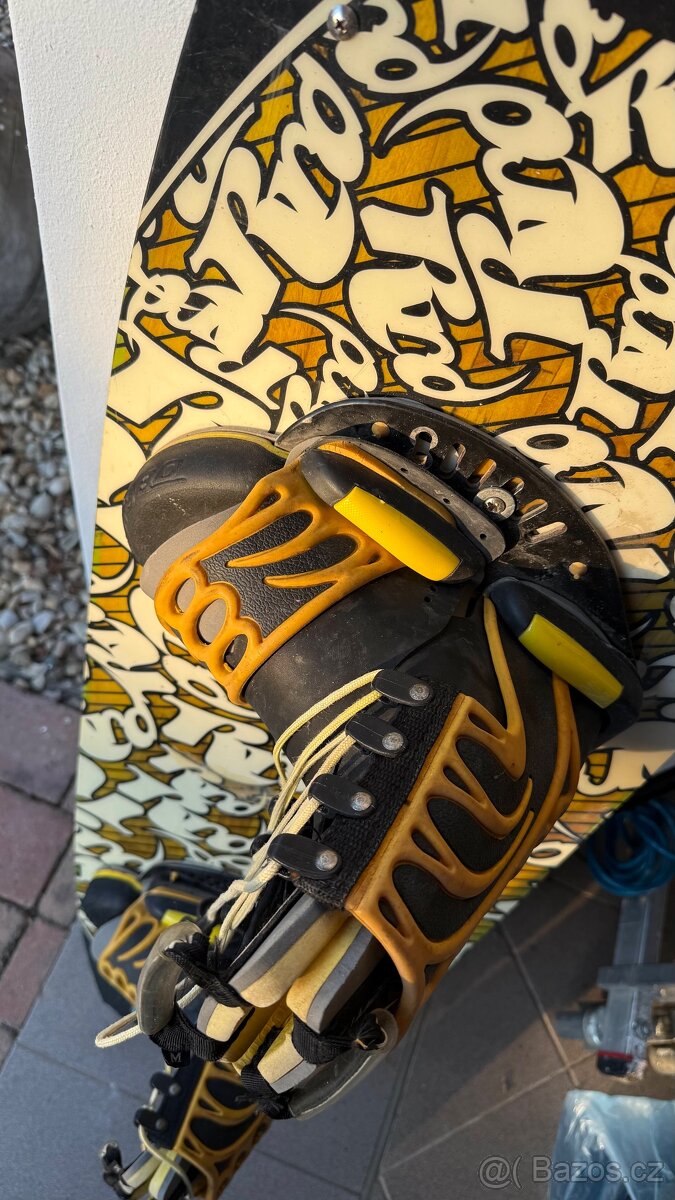 Kiteboard Placebo 132x39 + vázání Obrien - 3