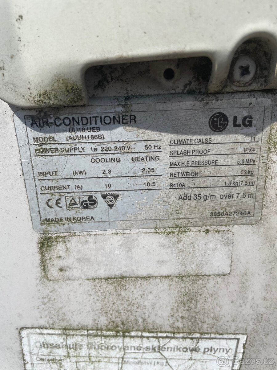 Klimatizace LG stropní vč venkovní jednotky - 3