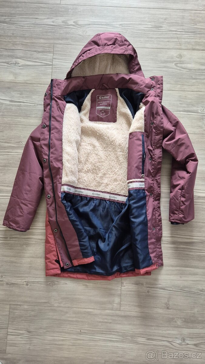 Dívčí zimní kabát Killtec vel. 164 - 3