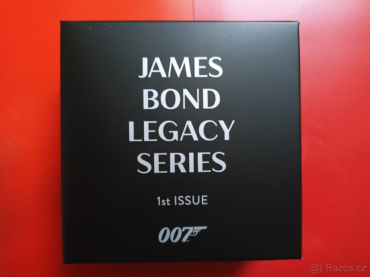 Stříbrná mince James Bond Legecy series Sean Connery - 3