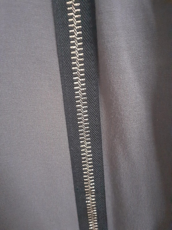 Krásné zimní šedé šaty značky Dmania, XL - 3