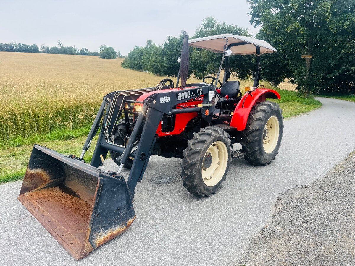 Zetor 3341 cabrio + čelní nakladač - 3