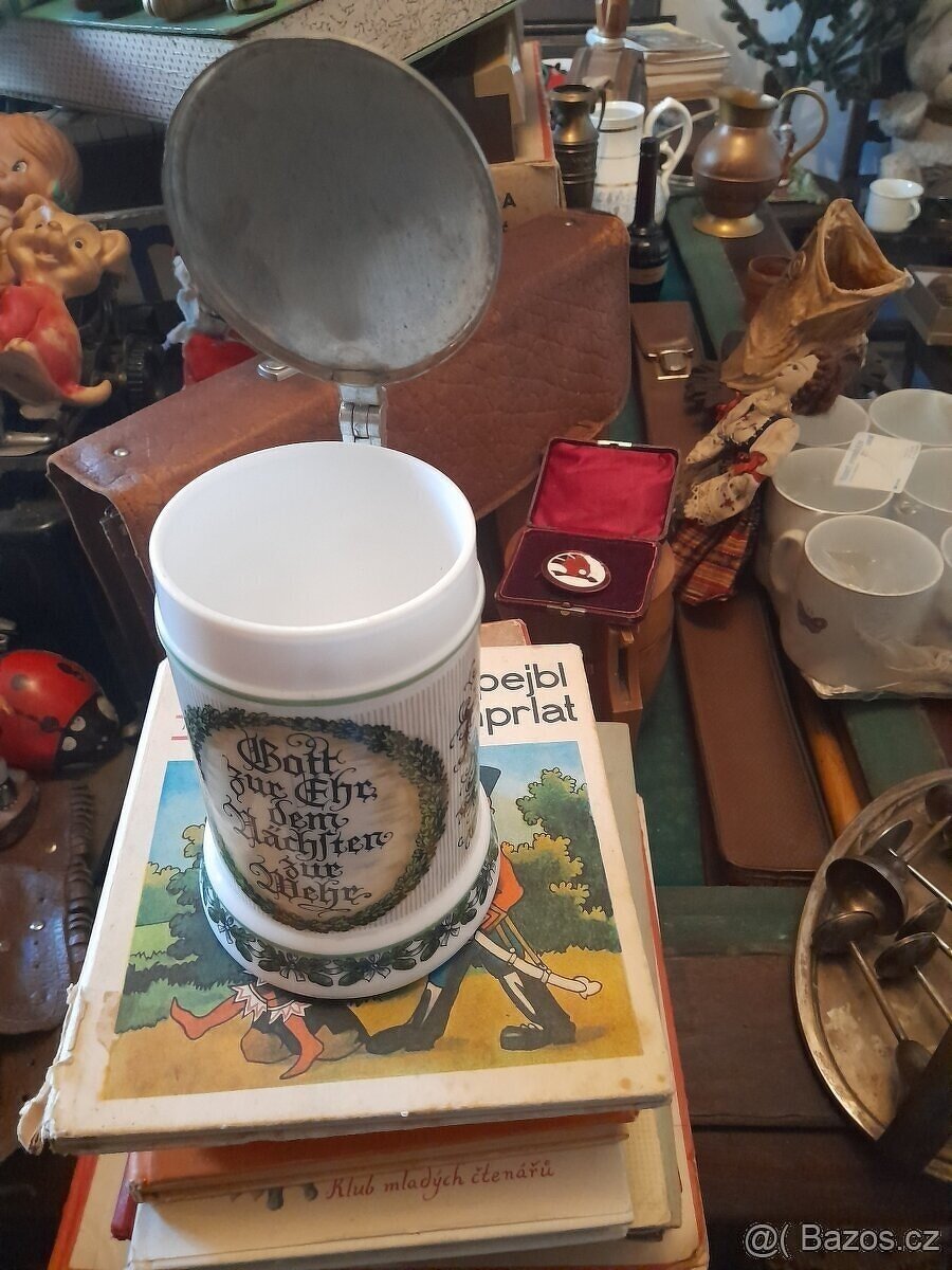 Pivní půllitr motiv hasičský - 3