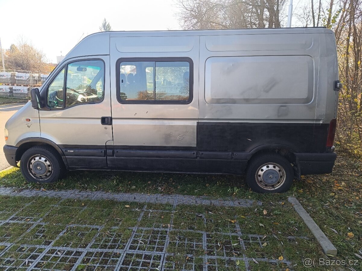 Renault master 2.2 dci L2h2 šestimístný - 3