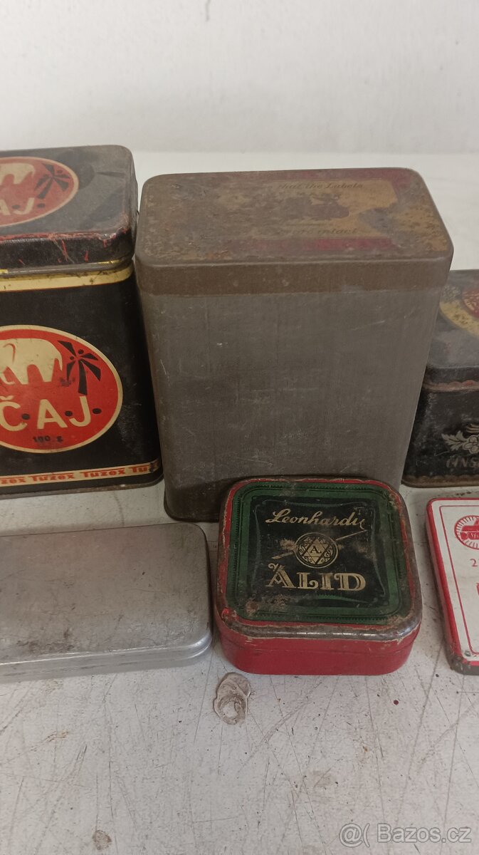 Plechové krabičky - 3