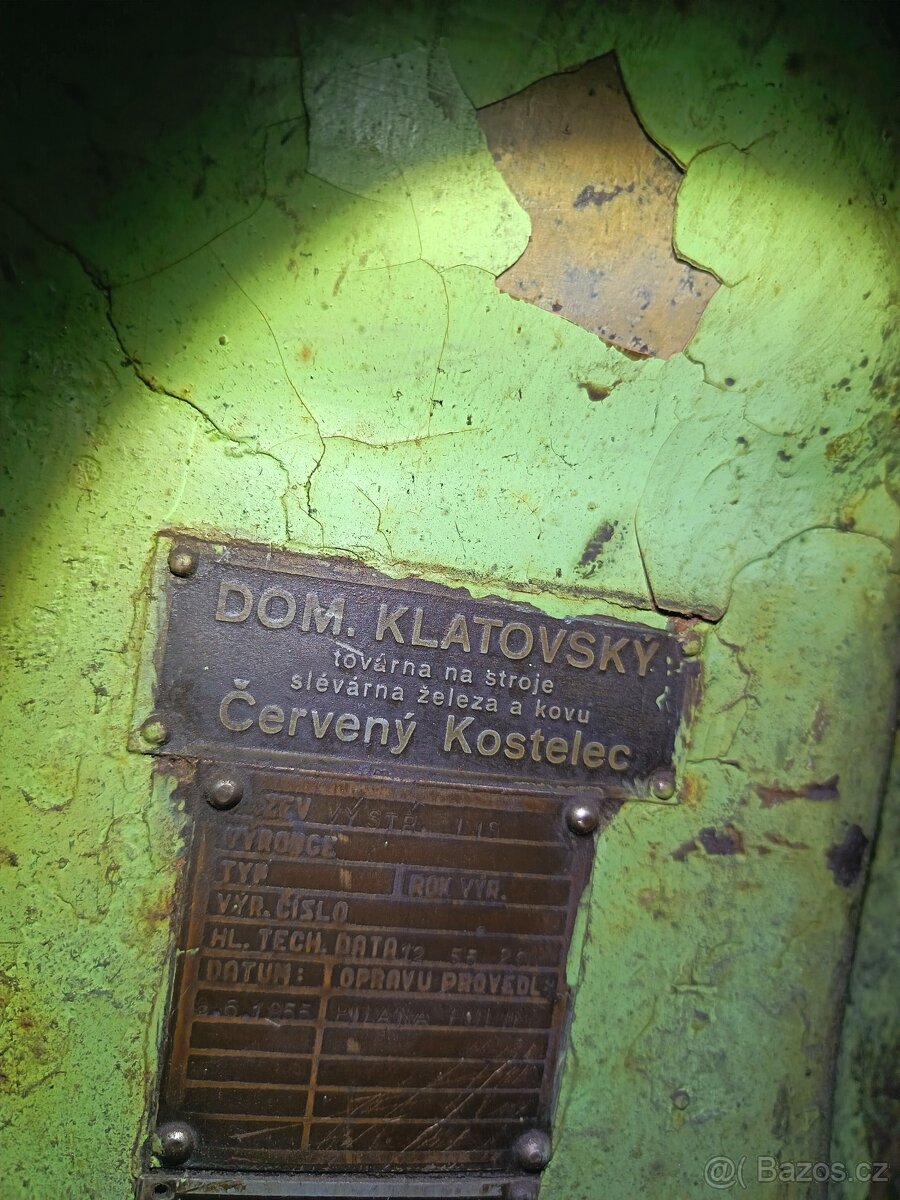 Výstředníkový lis - 3