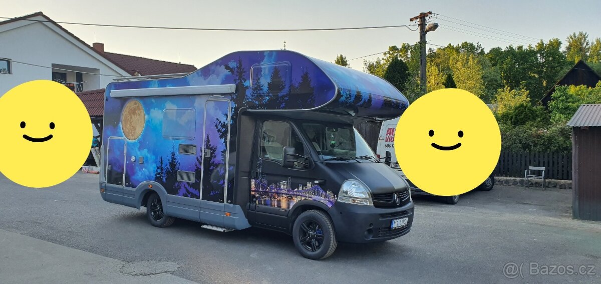 Obytné auto Renault Master 2,5/ 88kw - rok 2008 - 3