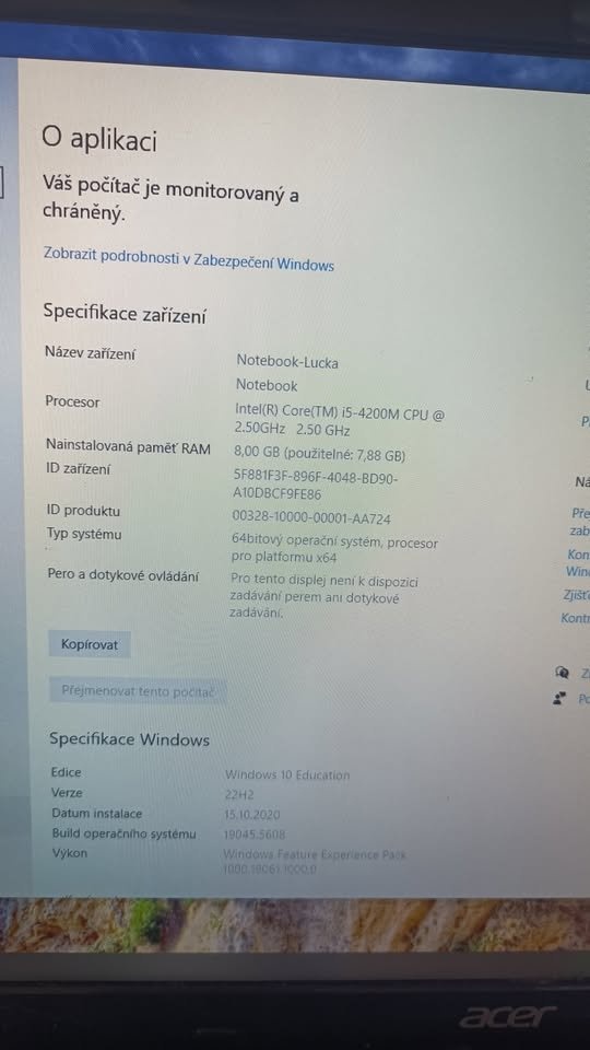 Notebook Acer Aspire V3-772G vč. Windows 10 - 3