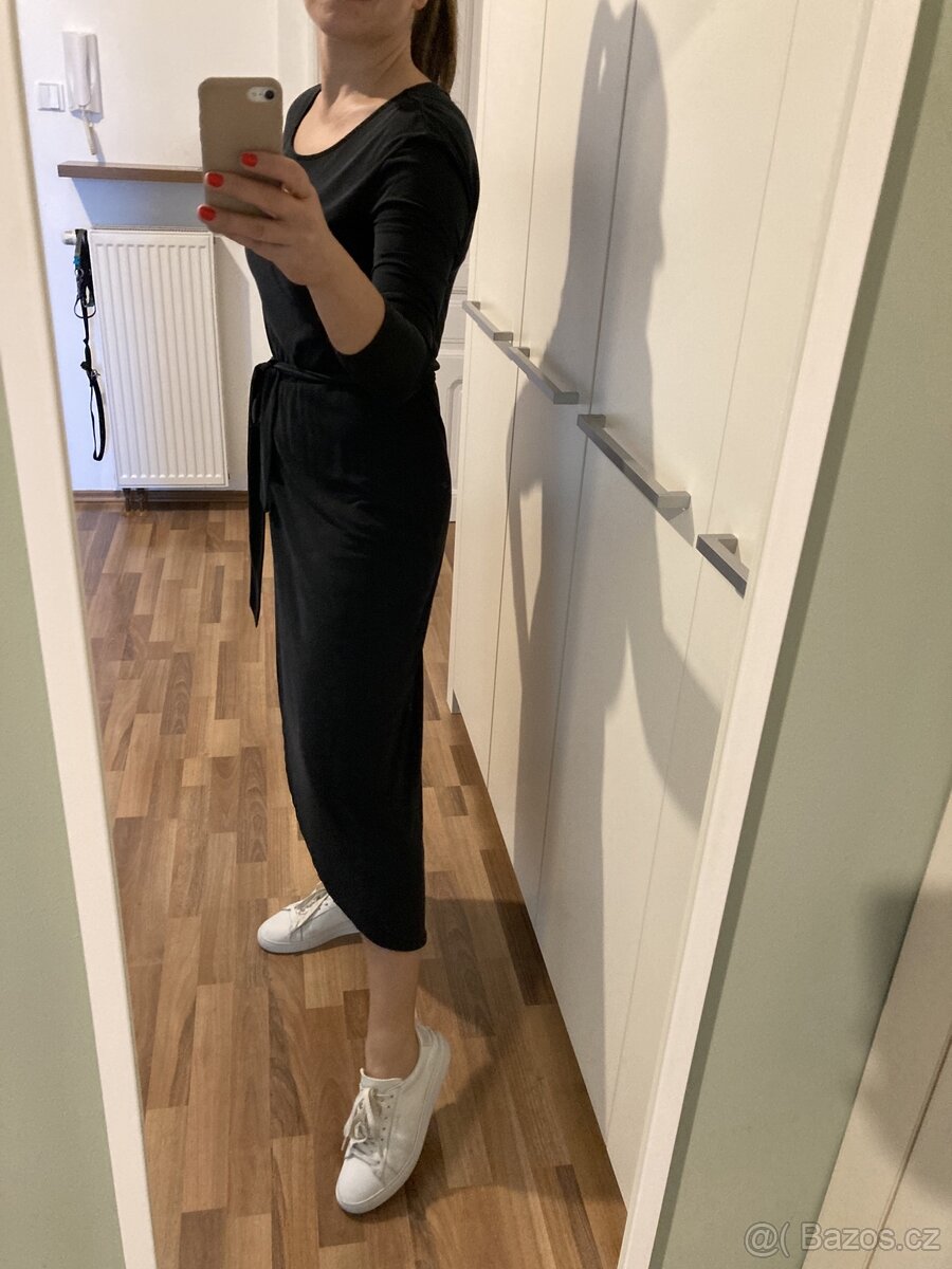 Ležérní midi šaty vel. M (38) - 3