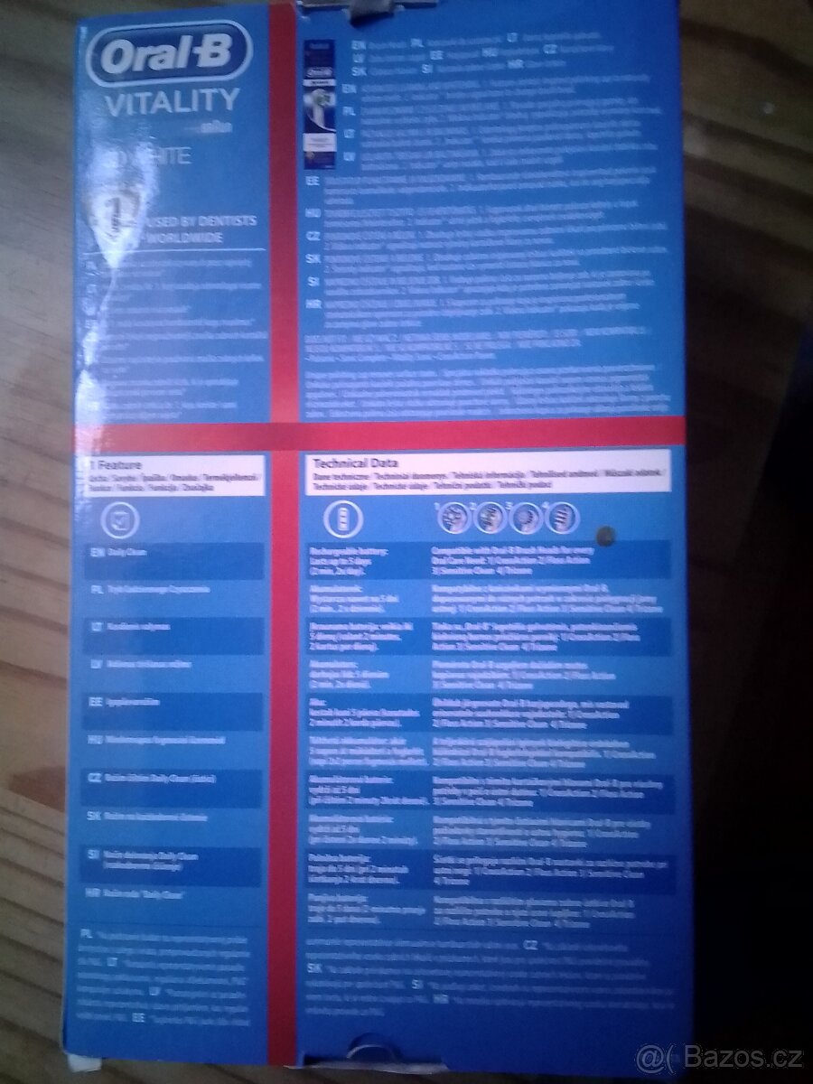 Elektrický zubnï kartàček Oral-B 2D - 3