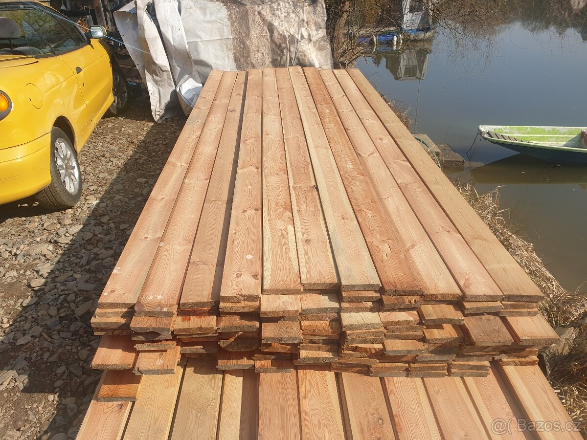 Podlahové prkna, terasa - vyschlá - 3