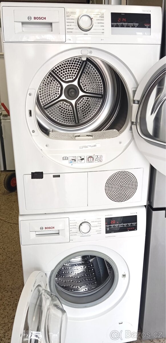 Prodám set Bosch pračka a sušička / dovoz, záruka - 3